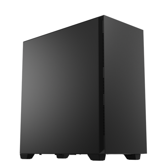 DARKROCK ES1 Silence Edition Black E-ATX PC Case - Noise-Reducing Material Side Panel, 3 x Pre-Installed Non-RGB Fans with Fan Ducts, Magnetic Dust Filters, Type-C Ready & USB 3.0, Supports up to 10 x 120mm Fans and 1 x 360mm Radiator.